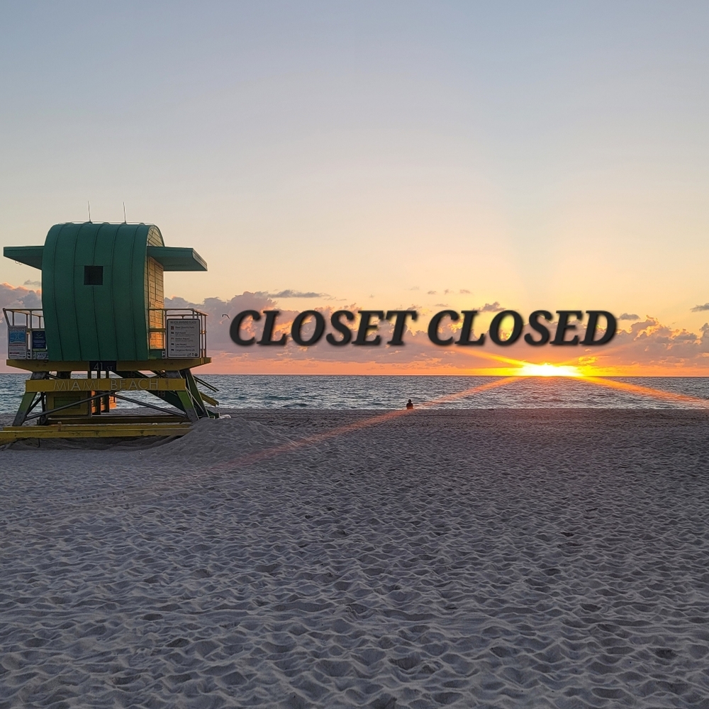 Closet Closed - Not a Product Listing